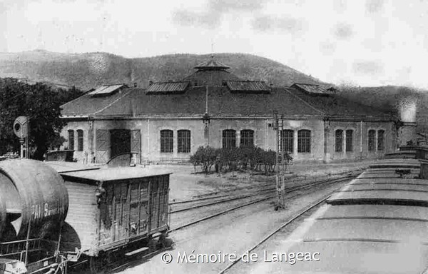 Le dépôt de Langeac